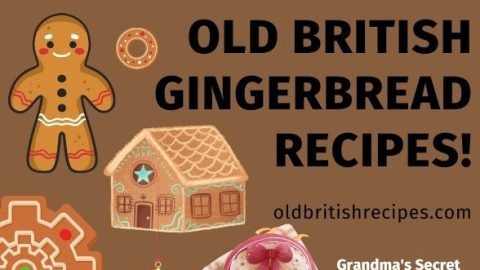 Collection of old British gingerbread recipes featured image.