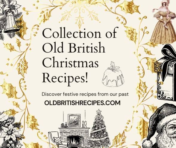 Collection of old Christmas recipes featured image.
