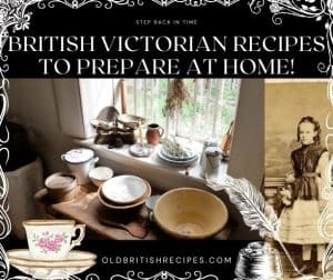 British Victorian recipes category featured image.