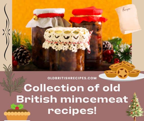 Collection of old British mincemeat recipes featured image