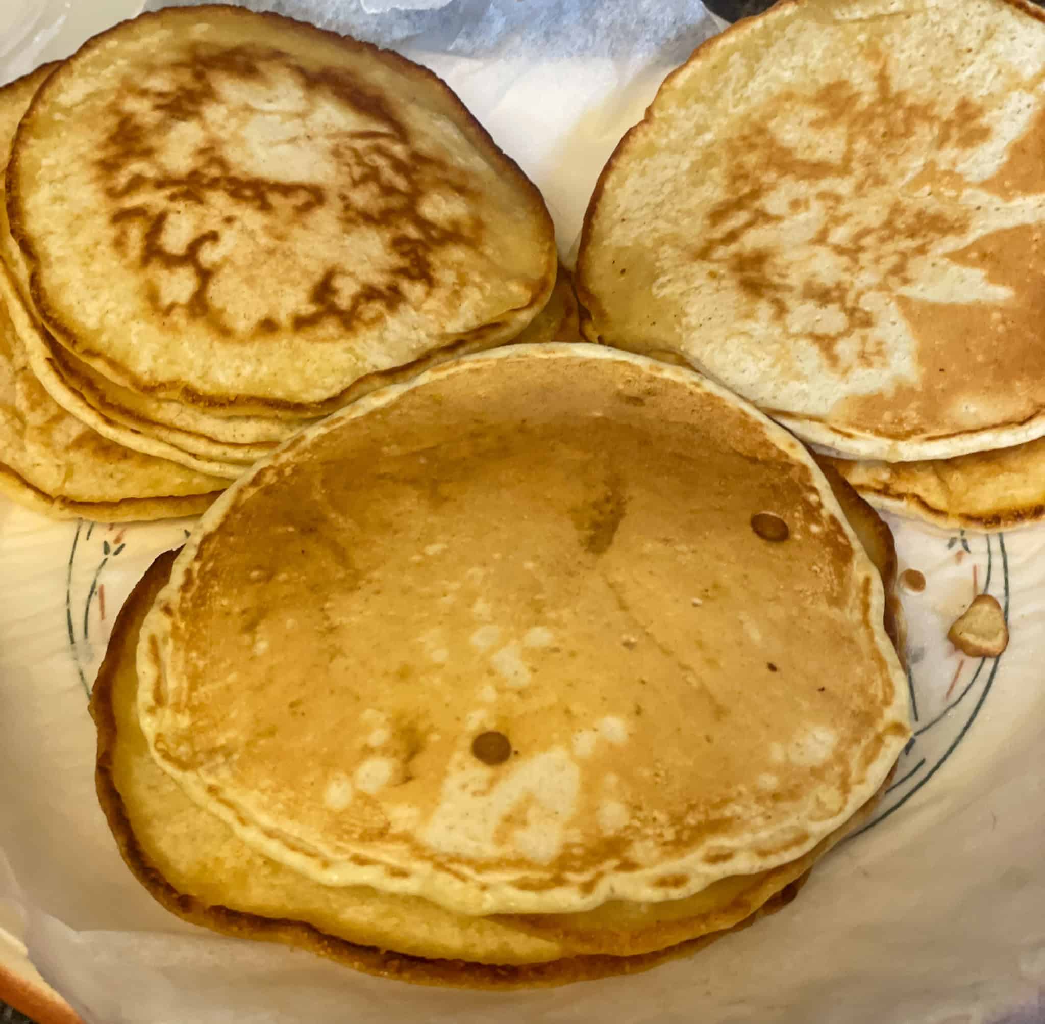 A plate of pancakes, featured image.